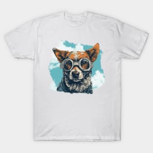 Aviator dog T-Shirt